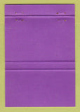 Matchbook Cover - Queen Elizabeth I UK England Bryant and May WEAR 40 Strike