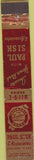 Matchbook Cover - Paul Sisk Insurance Tulsa OK 10 Strike