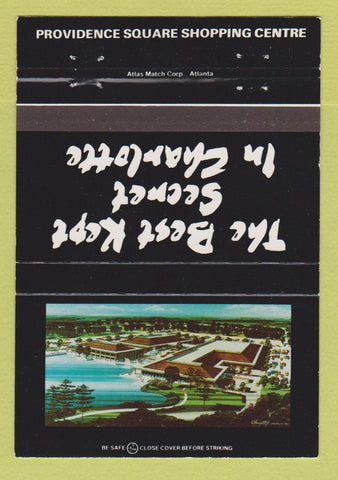 Matchbook Cover - Providence Square Shopping Centre Charlotte NC 40 Strike