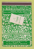 Matchbook Cover - Armazens Gerais Guanabara Rio De Janeiro Brazil 40 Strike