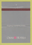 Matchbook Cover - Omni Hotels Harbour City Kowloon Hong Kong 40 Strike