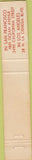 Matchbook Cover - Red Roof San Francisco CA Los Angeles  10 Strike