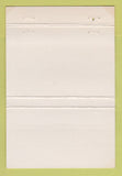 Matchbook Cover - John F Kennedy Center Performing Arts Washington DC 40 Strike