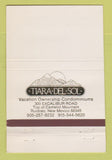 Matchbook Cover - Tiara Del Sol Condos Ruidoso NM 40 Strike