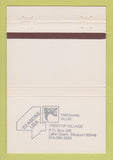 Matchbook Cover - Seasons USA Timeshare Villa Lake Ozark MO 40 Strike