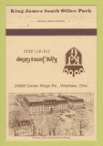 Matchbook Cover - King James Group Westlake OH 40 Strike