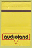 Matchbook Cover - Audioland Ann Arbor Port Huron Livonia MI stereo 40 Strike