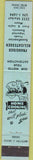 Matchbook Cover - Francisco Deli girlie 10 Strike