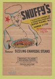 Matchbook Cover - Snuffy's Seafood Scotch Plains NJ 40 Strike