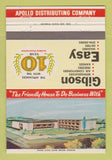 Matchbook Cover - Gibson Appliances  Cranford NJ 40 Strike