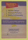 Matchbook Cover - Clarion Radio Saare Appliances Santa Rosa CA 40 Strike