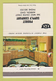 Matchbook Cover - Probst Supply IXL Kitchens Marion OH 40 Strike