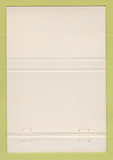 Matchbook Cover - Leicester Pride UK England 40 Strike