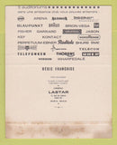 Matchbook Cover - Le Grenier FI Auto Radio? France WEAR SAMPLE BIG 40 Strike