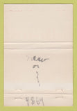 Matchbook Cover - Alamo Bolt and Screw San Antonio TX 40 Strike