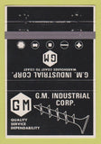 Matchbook Cover - GM Industrial Corp Screw Elkhart IN 40 Strike