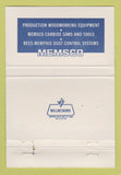 Matchbook Cover - Memphis Machinery Supply Memphis TN 40 Strike