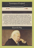 Matchbook Cover - Queen Victoria Bryant May UK England WEAR 40 Strike