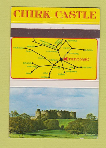 Matchbook Cover - Chirk Castle UK? 40 Strike