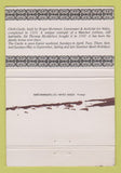 Matchbook Cover - Chirk Castle UK? 40 Strike