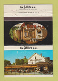 Matchbook Cover - Les Allies Belgium? WEAR 40 Strike