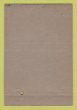 Matchbook Cover - West Virginia Tourism WV 40 Strike