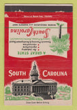 Matchbook Cover - South Carolina SC Tourism WEAR 40 Strike