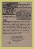 Matchbook Cover - Gallipolis OH Tourism 40 Strike