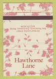 Matchbook Cover - Hawthorne Lane San Franicsco CA WEAR 40 Strike