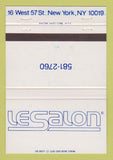 Matchbook Cover - Le Salon New York City WEAR 40 Strike