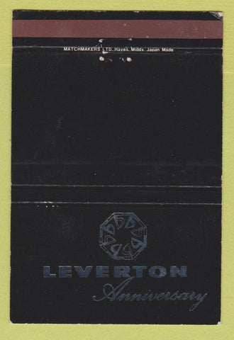 Matchbook Cover - Leverton Anniversary WEAR 40 Strike