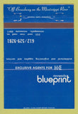 Matchbook Cover - Minnesota Blueprint Minneapolis MN 40 Strike