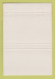 Matchbook Cover - R&s Distributors Commerce City Colorado drywall 40 Strike