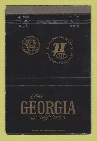 Matchbook Cover - Georgia Tourism Atlanta GA WEAR 40 Strike