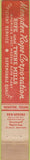 Matchbook Cover - The Mengden Rope Corp Houston TX WEAR 10 Strike