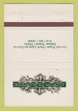 Matchbook Cover - Borrowed Money Dallas TX 40 Strike