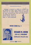 Matchbook Cover - Richard Nixon RMS 1971 #2 40 Strike