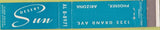 Matchbook Cover - Desert Sun Phoenix AZ 10 Strike