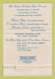 Matchbook Cover - Fatima Shrine Youngstown NY 40 Strike