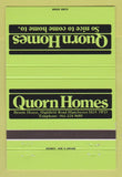 Matchbook Cover - Quorn Homes Manchester UK 40 Strike