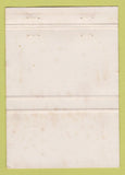 Matchbook Cover - Le Chateau Chambord Beloeil St Bruno WEAR 40 Strike