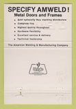 Matchbook Cover - Amweld Lebanon Building Supply PA 40 Strike