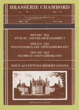 Matchbook Cover - Brasserie Chambord St Jean St Bruno QC WEAR 40 Strike