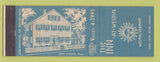 Matchbook Cover - Inn at Weston VT