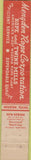Matchbook Cover - Mengden Wire Rope Houston TX 10 Strike