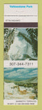 Matchbook Cover - Yellowstone National Park WY