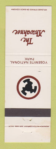 Matchbook Cover - Yosemite National Park CA Ahwahnee WEAR