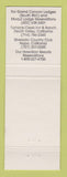 Matchbook Cover - Grand Canyon National Park AZ Fred Harvey