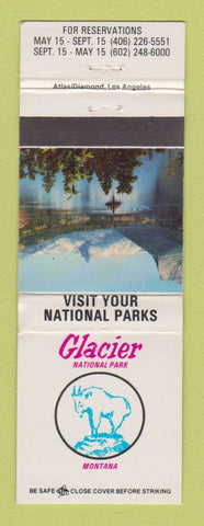 Matchbook Cover - Glacier National Park MT
