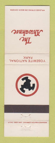 Matchbook Cover - Yosemite National Park CA Ahwahnee